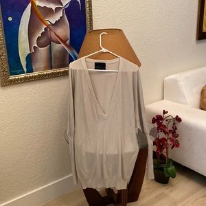 Olive Olivia brand oversize sweater gray small excellent condition